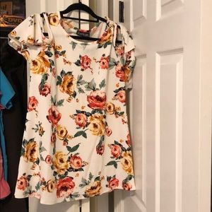 Cold shoulder Maternity L Top